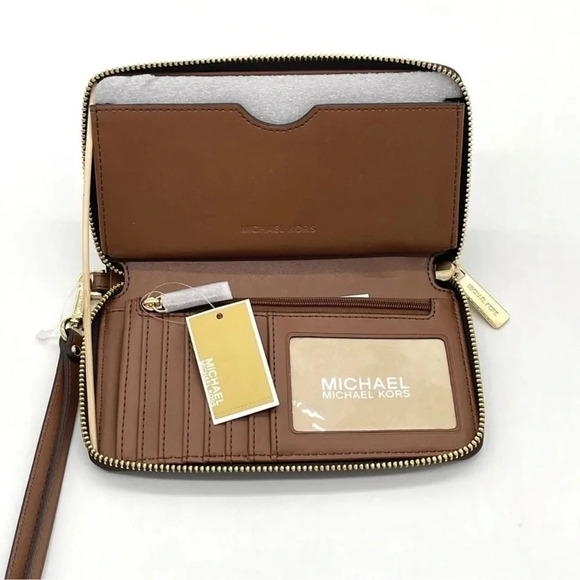 Michael Kors Large EW Crossbody Bag & Phone Case Wallet Wristlet - Picture 8 of 9